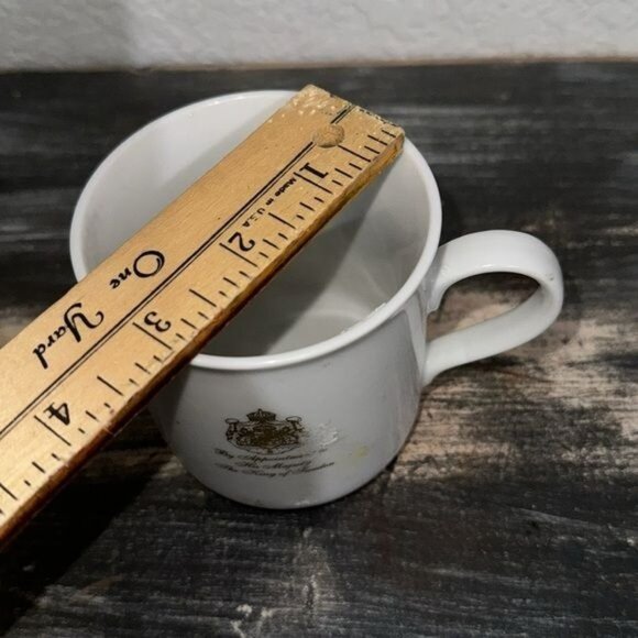 Gevalia Kaffe White Ceramic Coffee Mug 4" Tall - Picture 5 of 6